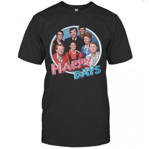 Happy Days Characters Retro T-Shirt